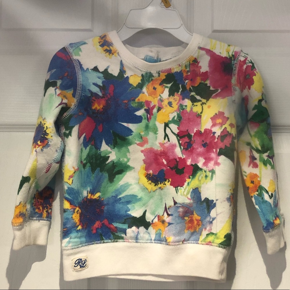 Ralph Lauren floral sweatshirt